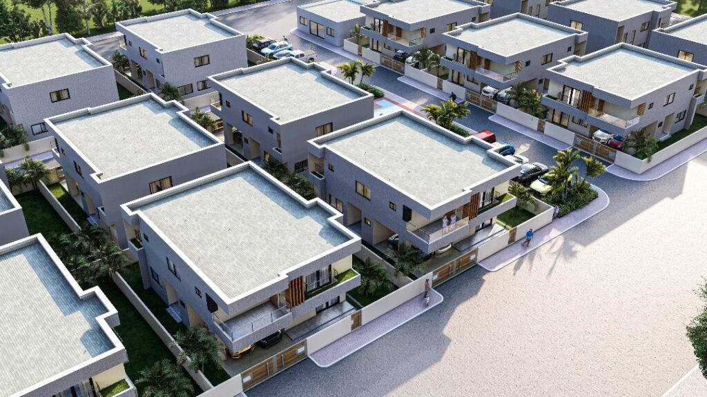 Villa duplex – Bingerville – hopital mère enfant